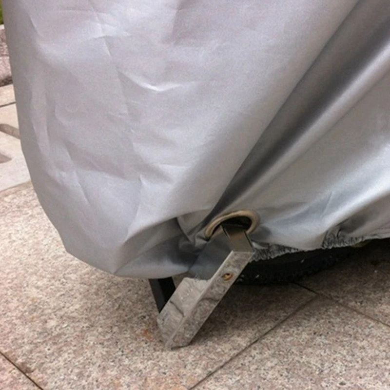 L-образный серебристый алюминиевый чехол из фольги для мотора защитный