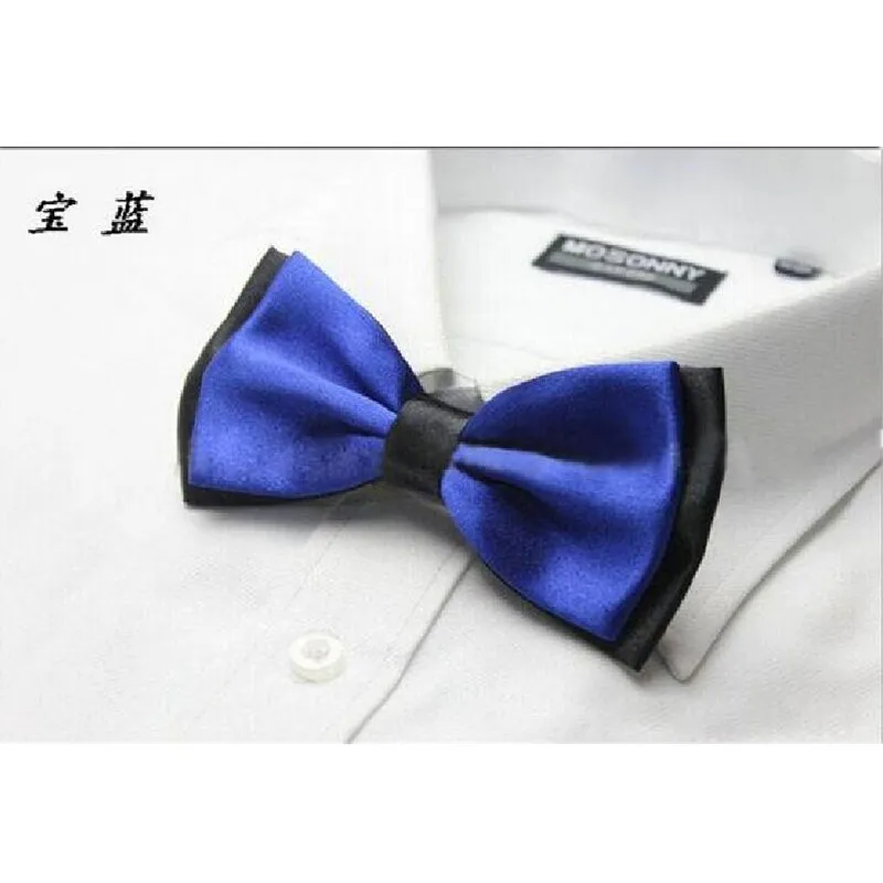 Синий морской синий галстук модный мужской однотонный костюм деловой ГАЛСТУК