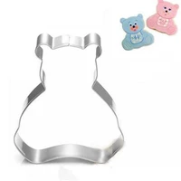 lovely bear fondant cake stencil kitchen cupcake decoration template mold cookie coffee stencil mold baking pastry modelling