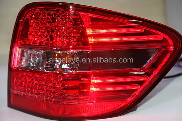 Для Mercedes-Benz W164 ML350 ML500 светодиодный задний светильник Красный Черный Цвет 2006-2011