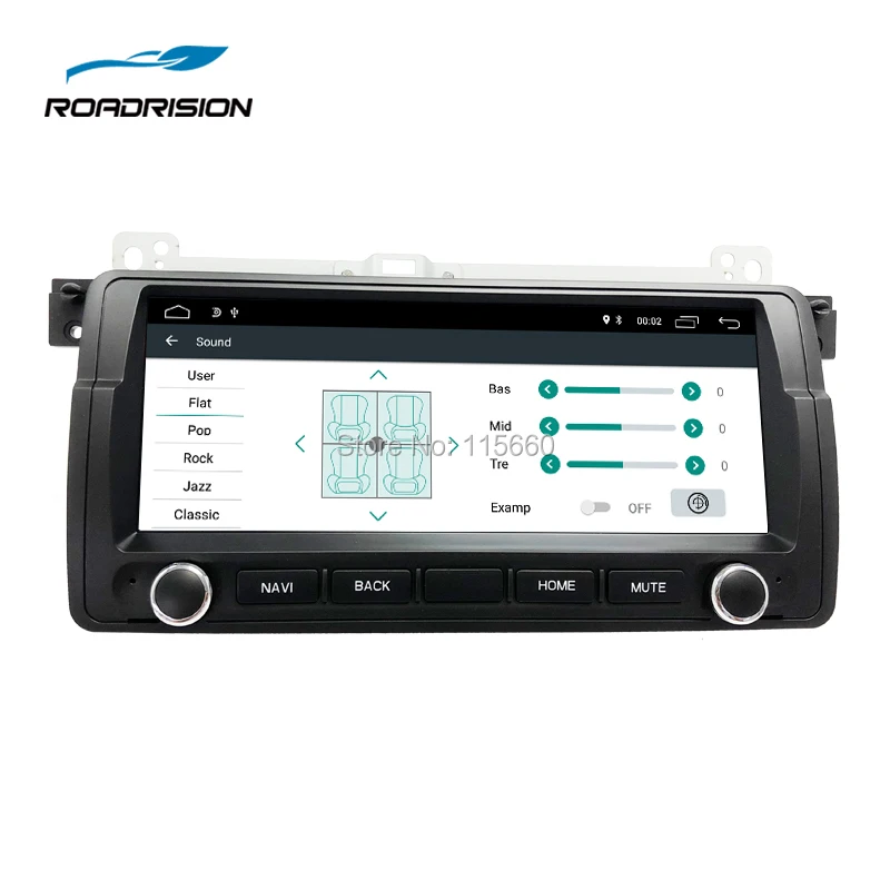 RoadRision 8 дюймовый Android автомобильный мультимедийный плеер для BMW E46/M3 с Canbus Wifi Bluetooth