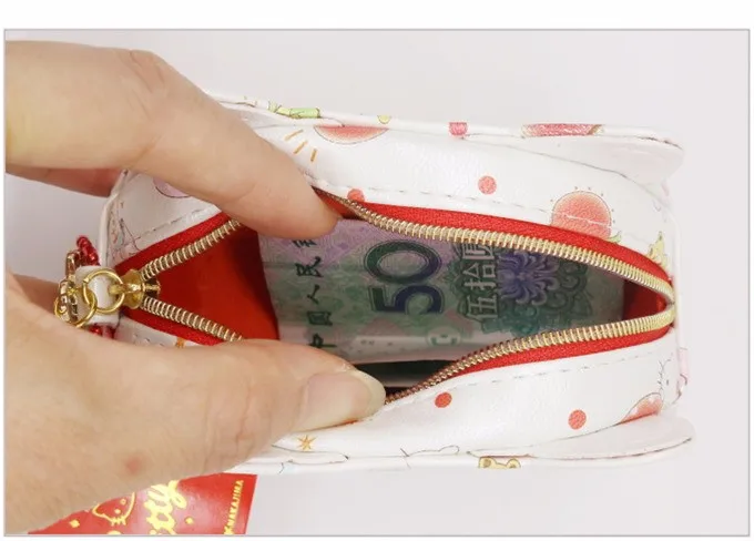 Высокое качество PU держатели для монет hello kitty детские кошельки мультфильм женский кошелек