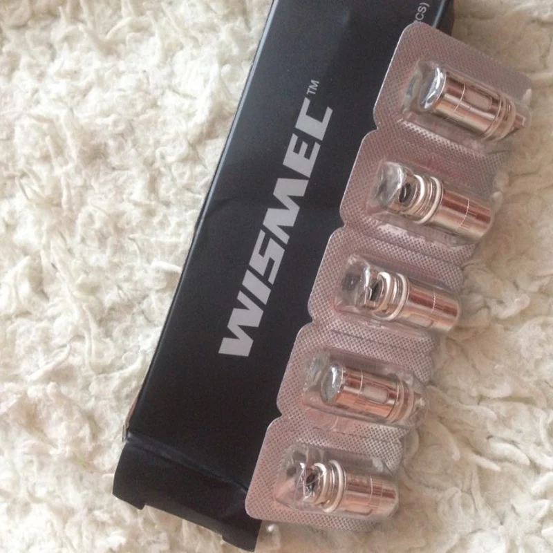 5 шт./лот Wismec Amor Mini атомайзер сменная катушка Ом тройная головка WS01 100%
