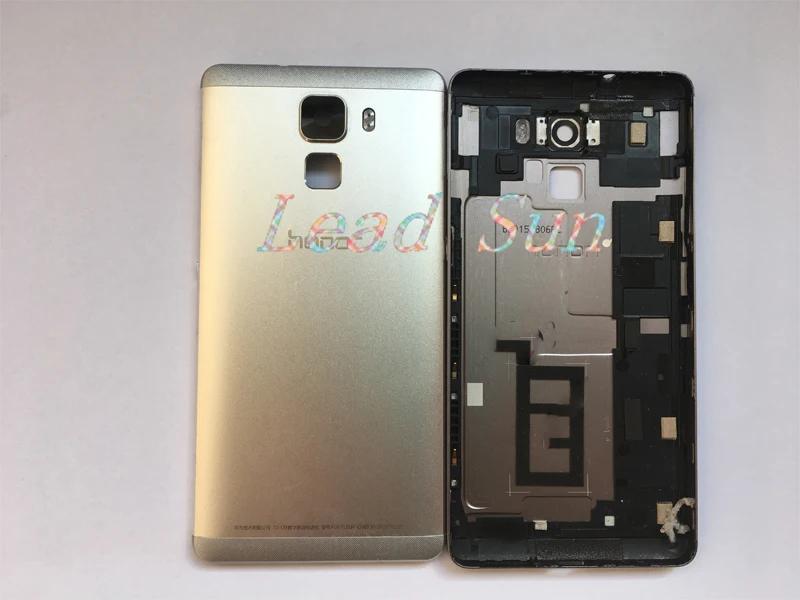 Замена высокого качества для Huawei Honor 7 задняя крышка батарейного отсека задняя дверь с объективом камеры Кнопка регулировки громкости