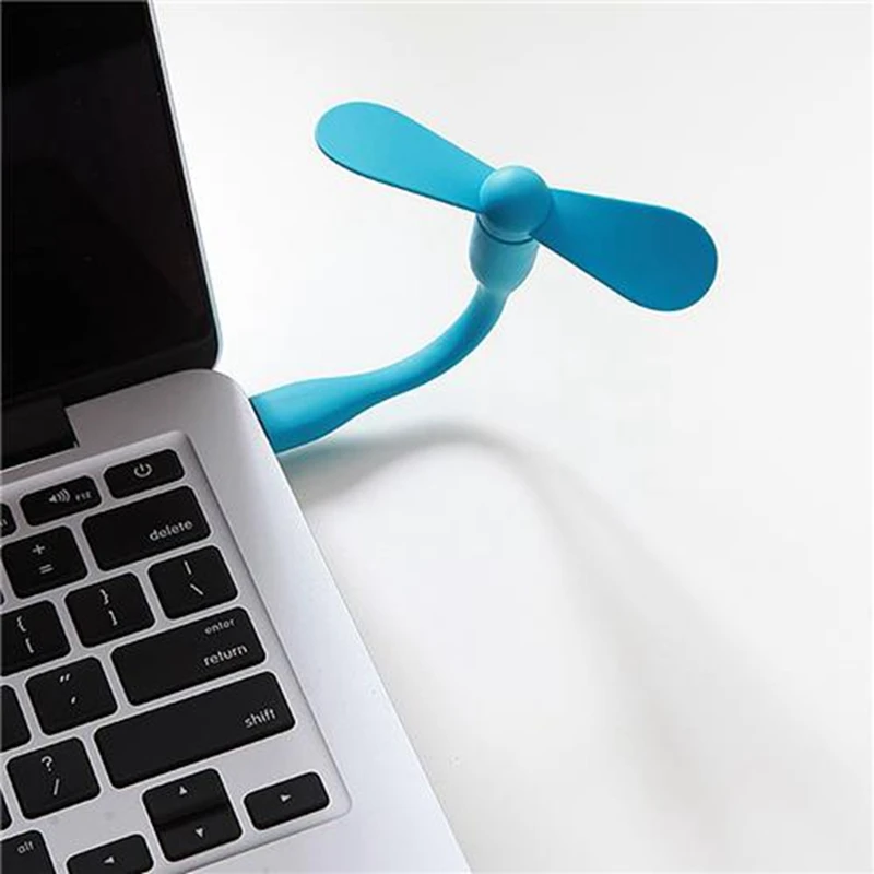 Портативный Оригинальный Xiaomi Mijia Малый USB свет гибкая съемный вентилятор Xiomi