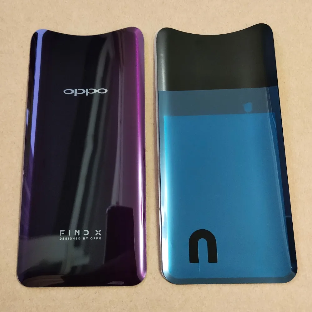 Бордо Красный/Ледяной Синий Новинка 6 42 дюйма для oppo Find X задняя крышка