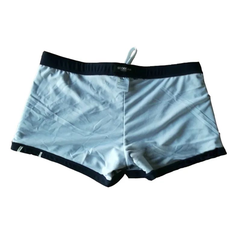 Для мужчин Совета Шорты sunga masculina плавать для лето спа листья бамбука печатных