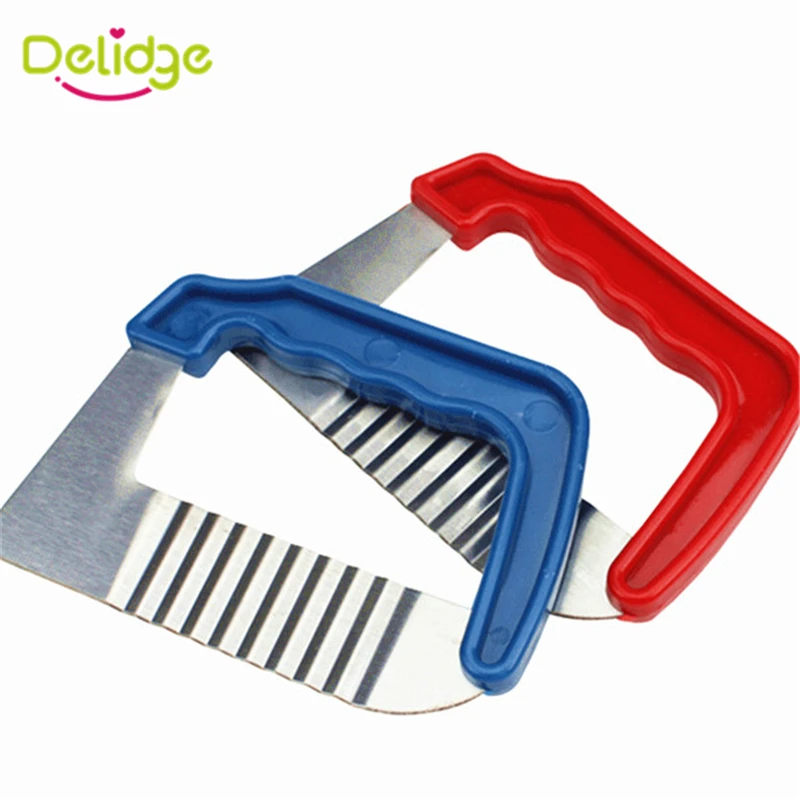 1 шт. волнистый резак для картофеля овощерезка из нержавеющей стали нож нарезки