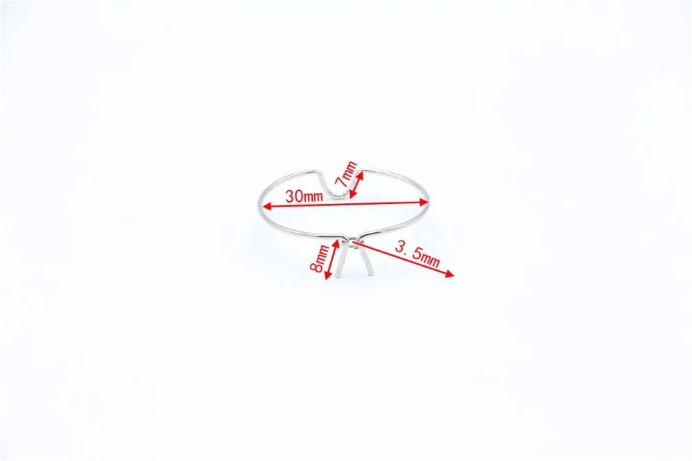 

Custom LED 30mm Downlight retaining spring clip ring lamp