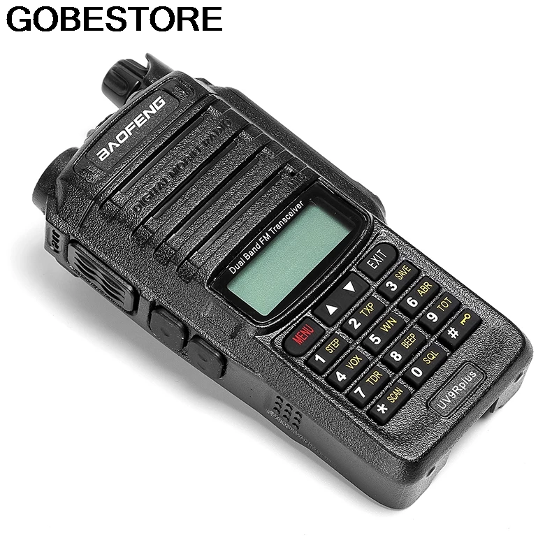 2 Pcs/lot Baofeng UV-9R Plus Waterproof Walkie Talkie 10w For Two Way Radio Long Range 10km 4500mah Uv 9r | Мобильные телефоны и