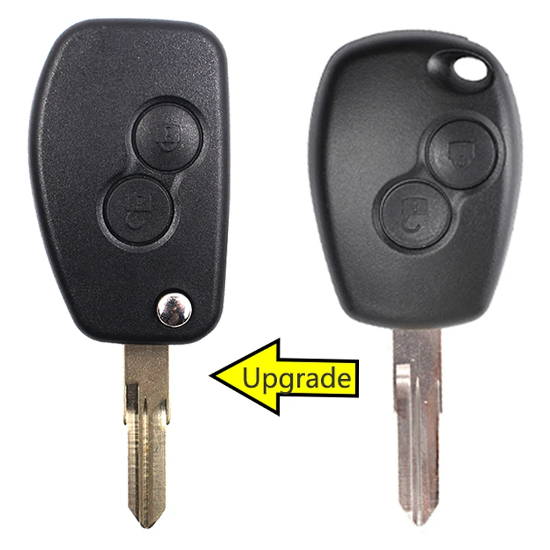 KEYECU для Renault Megane Clio модус Espace Kangoo Scenic /модифицированный откидной складной пульт дистанционного управления 2 BTN чехол для ключей Fob VAC102