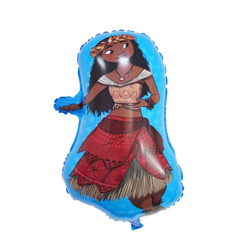 1 шт./лот двойные воздушные шары Моана океан Романтика Принцесса Алюминиевая