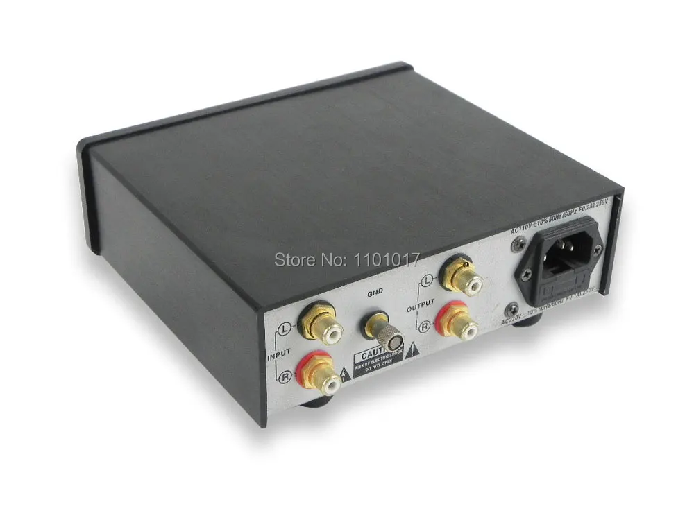 Предварительный усилитель YAQIN RIAA для винилового проигрывателя PUS Phono Stage HIFI preamp