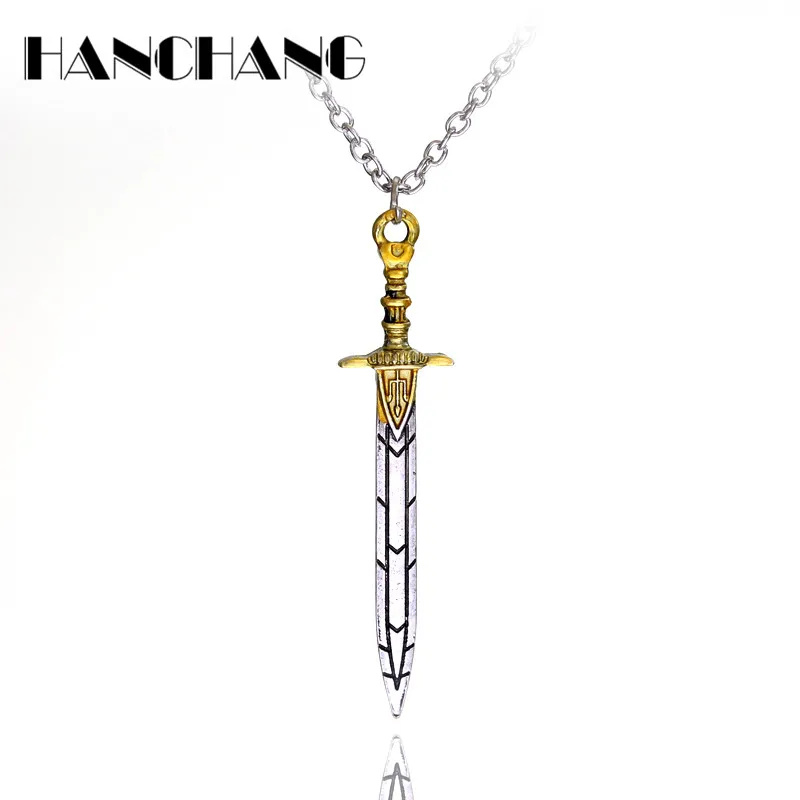 Перси Джексон море монстров ожерелье с кулоном в виде меча подвеска Подвески