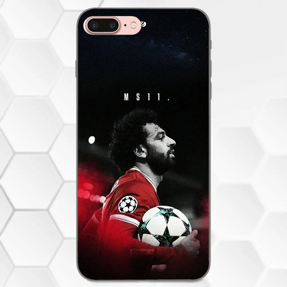 Резиновый черный чехол для телефона Xiaomi Mi Mix Max Note 2 2S 3 5X 6 8 SE A1 Play F1 Mohamed Salah