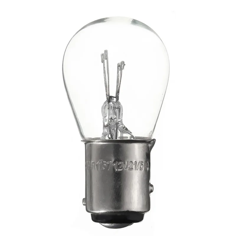 10 шт. 380 BAY15D 1157 21/5W естественный белый Стекло с двойной нитью накала теплые белые