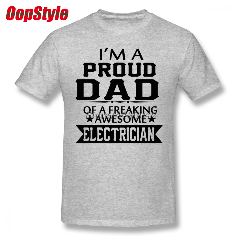 Мужская футболка с надписью Dad Of Awesome хлопковая Футболка больших размеров 4XL 5XL 6XL