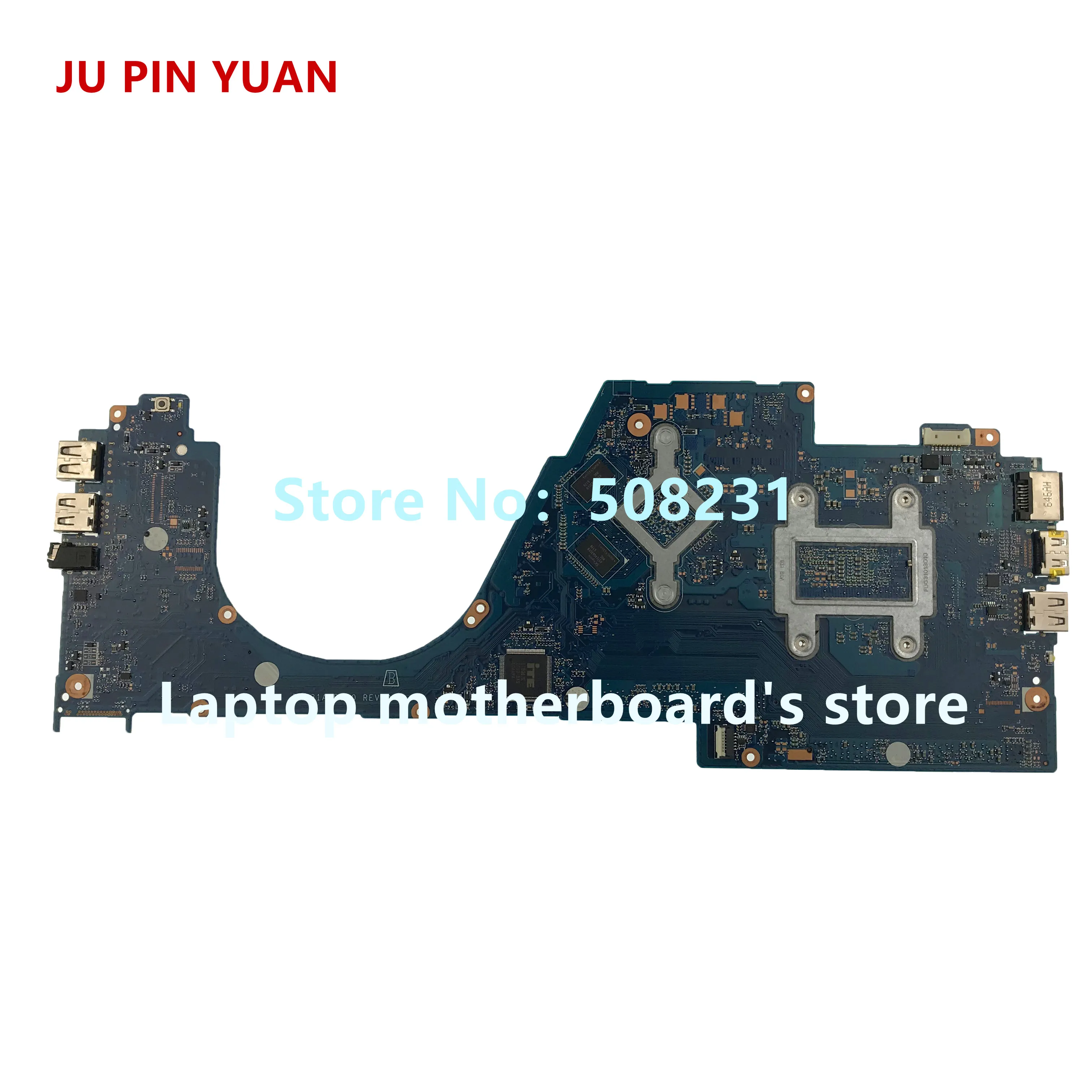 JU PIN Юань 601-903241 448.08J04.0011 для hp Pavilion x360 Кабриолет 13-u Материнская плата ноутбука PentN3710 полностью протестирована