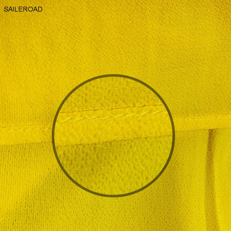 Женская шифоновая блузка 2019 Мода Косой воротник однотонный длинный рукав