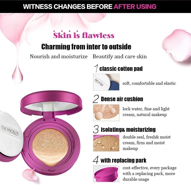 Воздушная подушка CC тональный крем для макияжа брендовый Жидкий hydra праймер