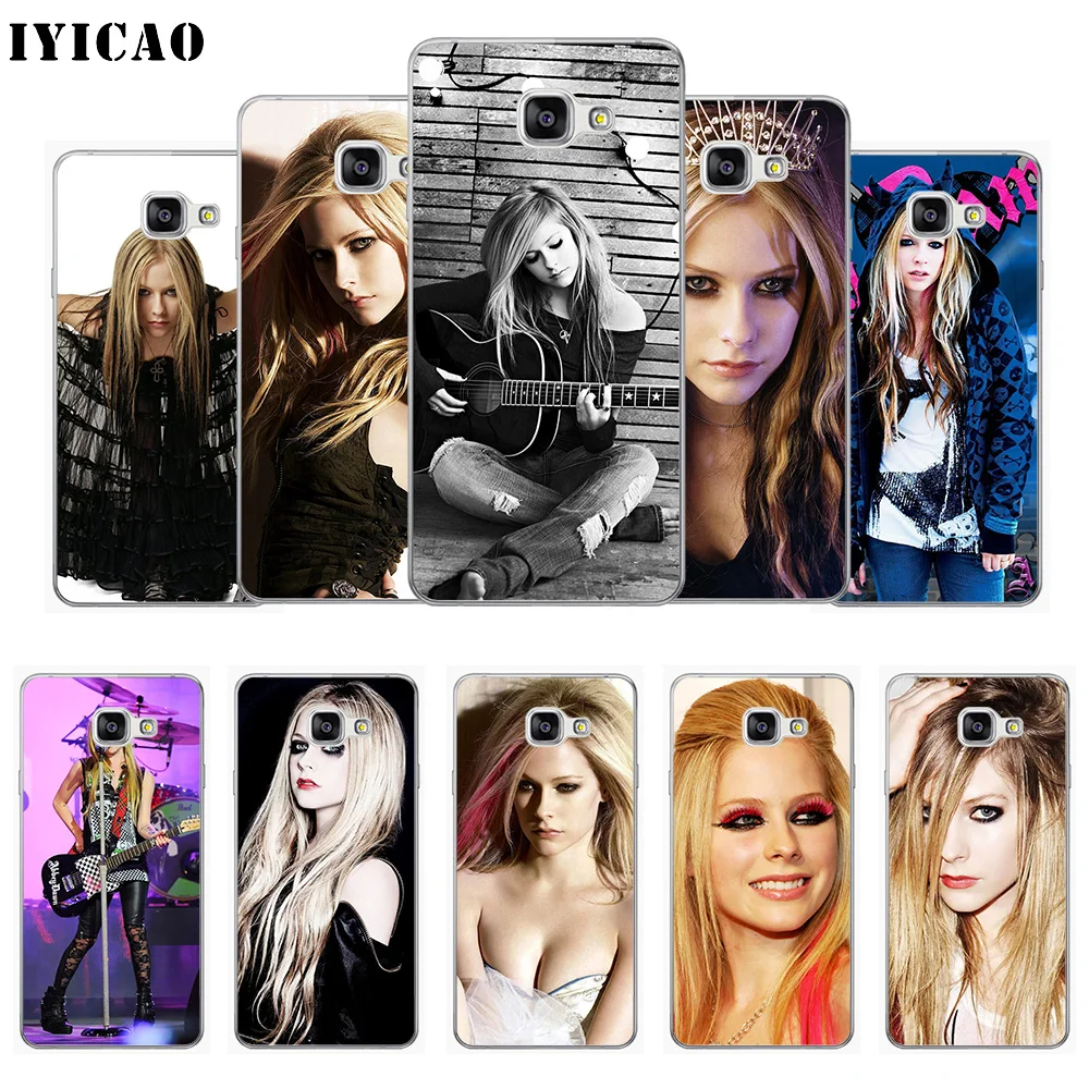 IYICAO Avril Lavigne Мягкий силиконовый чехол для телефона Samsung A10 A30 A40 A50 A70 M10 M20 M30 TPU