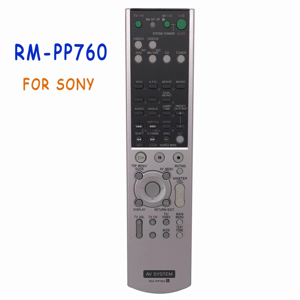 Новый оригинальный RM-PP760 для sony AV системы Театр Video Remote Управление RM-AAP002 RM-PP411 AT-4800DP