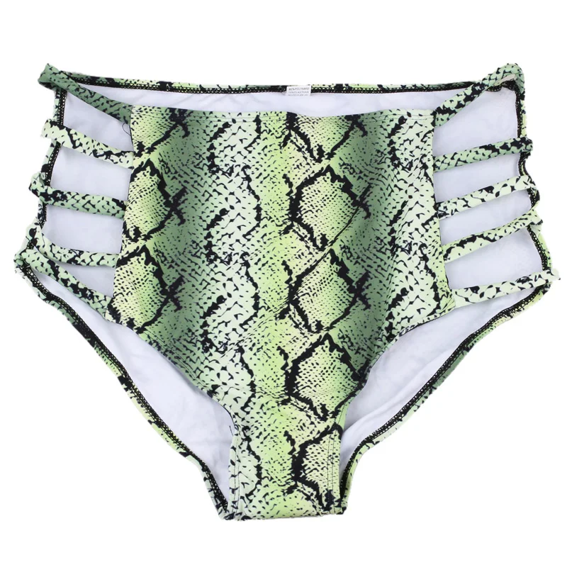 2017 Большие размеры купальник бикини с высокой талией на косточках женские