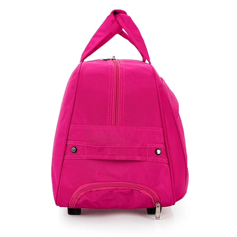 Сумка на колесиках для багажа Женская дорожная сумка металлическая ручная