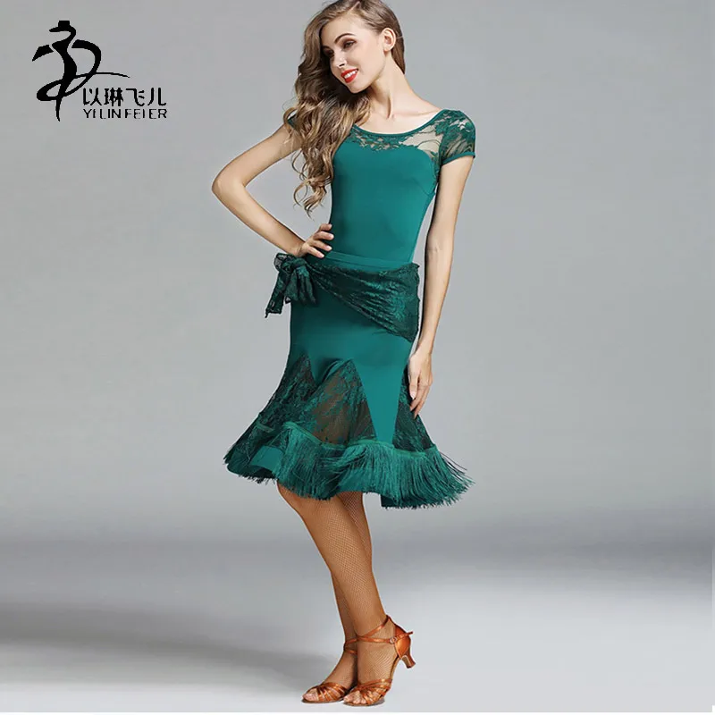 Платье для латинских танцев женский костюм одежда танцев|latin skirt|dress latinlatin dance dress |