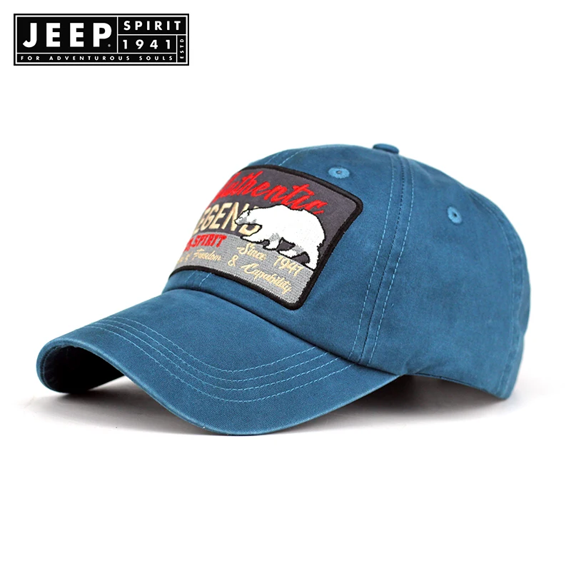 Бренд JEEP SPIRIT летняя бейсболка для женщин и мужчин сетчатая дышащая круглая Кепка