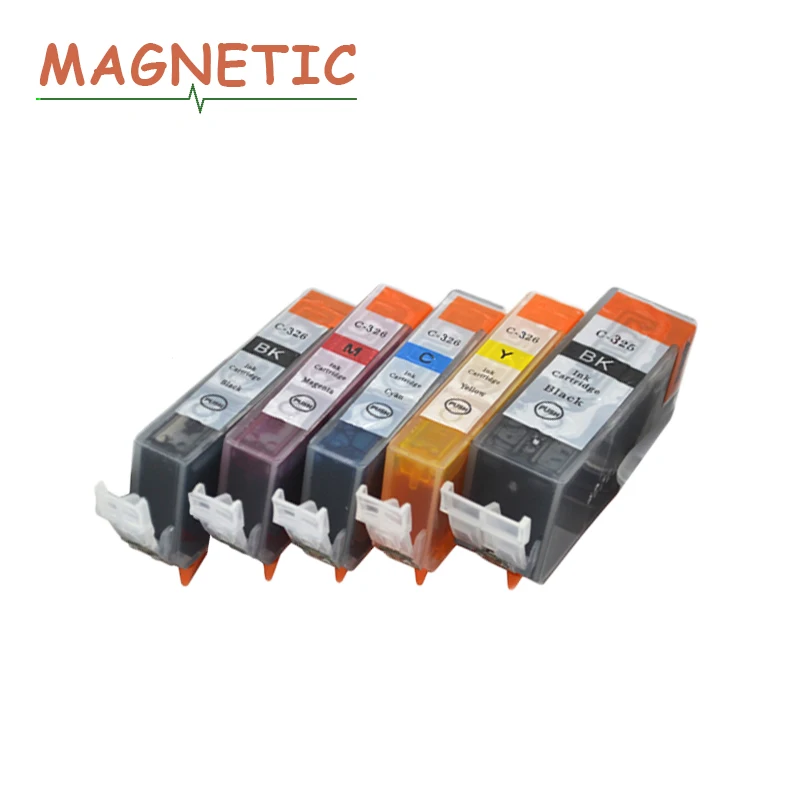 5PK чернильные картриджи BCI-325 BCI325 325 для принтера CANON PIXUS MG5230 5130 6130 MG6230 8130 8230 IP4830 IP4930
