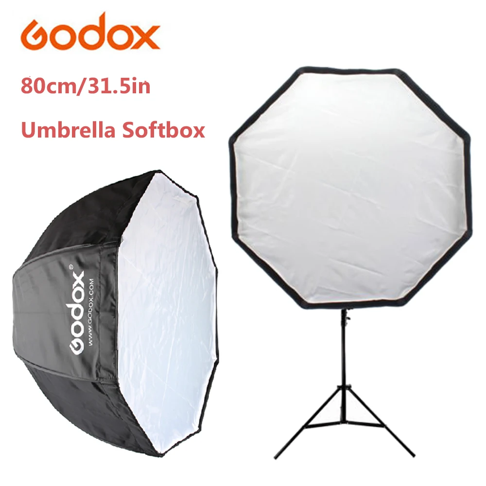 Фотостудия Godox 80 см/31 5 дюйма фотовспышка Speedlite Зонт софтбокс Отражатель|umbrella
