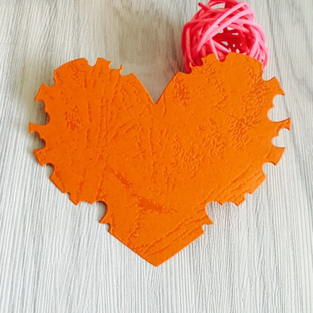 101*84 мм любовь сердце дизайн Вырубные штампы из углеродистой стали металлические