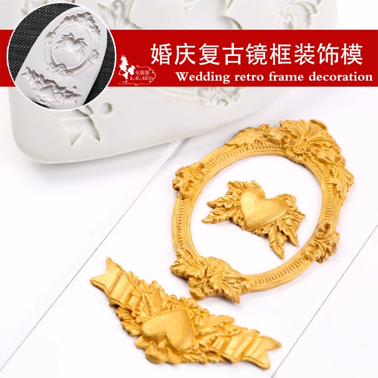 Yueyue Sugarcraft 1 шт. силиконовая форма для украшения торта Форма шоколадной мастики CK SM