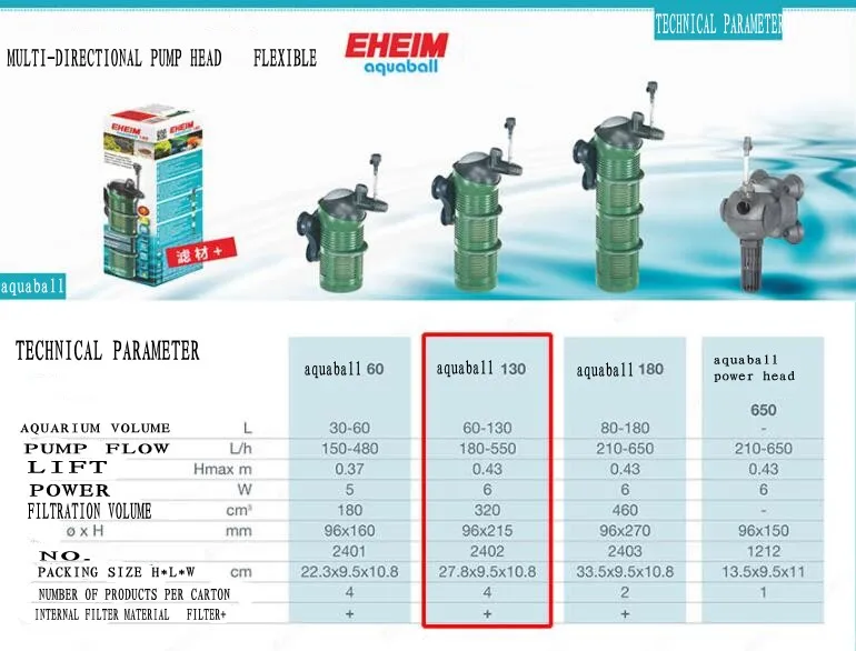 Германия EHEIM EM2400/2401/2402/2403 фильтр для переноски ребёнка, многофункциональное шар аквариум встроенный фильтр немой 3-в-1 кислородный насос