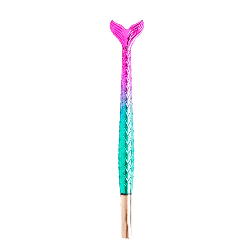 36 pcs/lot Gradient Mermaid gel pen Colorful 0.5 mm black Neutral Pens For Girls Gift School Office writing Supplies | Канцтовары для