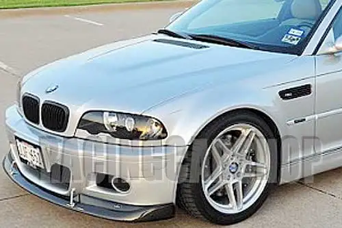 3k настоящее углеродное волокно ACS стиль передний спойлер для BMW E46 M3 2001 2006 B014|spoiler for