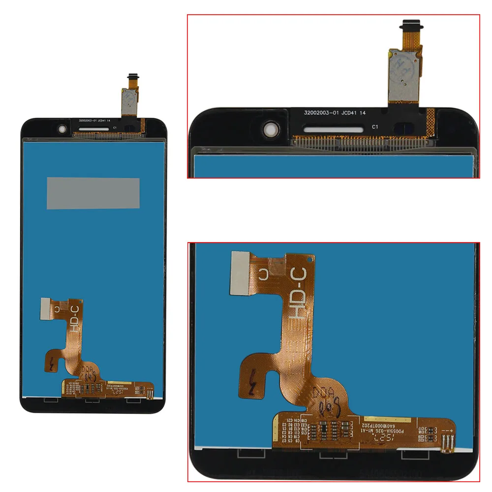 Без битых пикселей 5 &quotЖК монитор для HUAWEI Honor 4X ЖК дисплей с сенсорным экраном