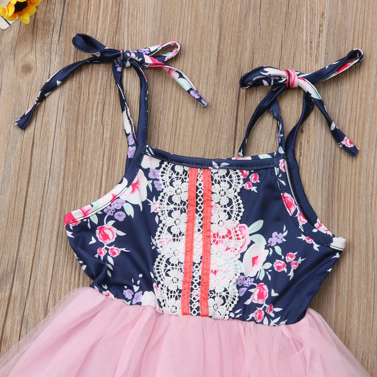 Emmababy 2018 Newborn Kids Baby Girls Tulle Sleeveless Floral Pageant Party Bridesmaid Formal Gown Dress 9M-5Y | Детская одежда и