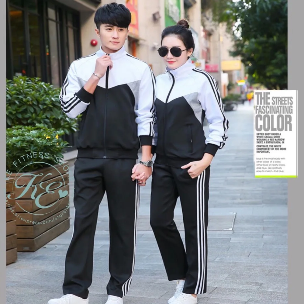 Спортивный комплект унисекс Chandal de hombre спортивный костюм для женщин chandal de mujer тренировочный костюм женский спортивный костюм fato de treino mulher