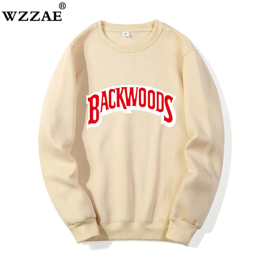 Новинка, худи с круглым вырезом, уличная одежда, Backwoods, толстовка с капюшоном, мужская мода осень-зима, хип-хоп худи, пуловер, толстовки - Цвет: Khaki