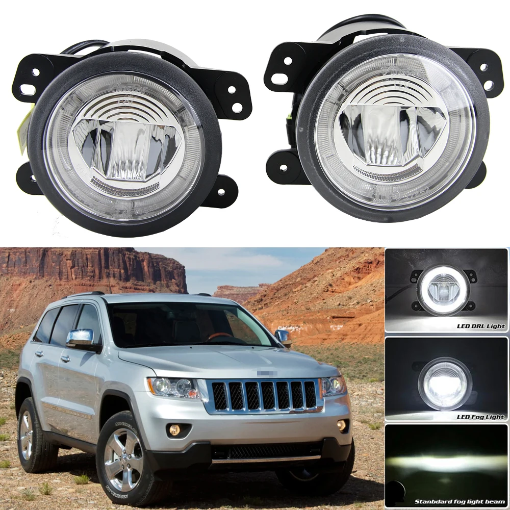 DOT/SAE утвержденные Противотуманные фары для Jeep Wrangler 2007 2011 Chrysler 300 PT Cruiser Dodge Magnum Journey