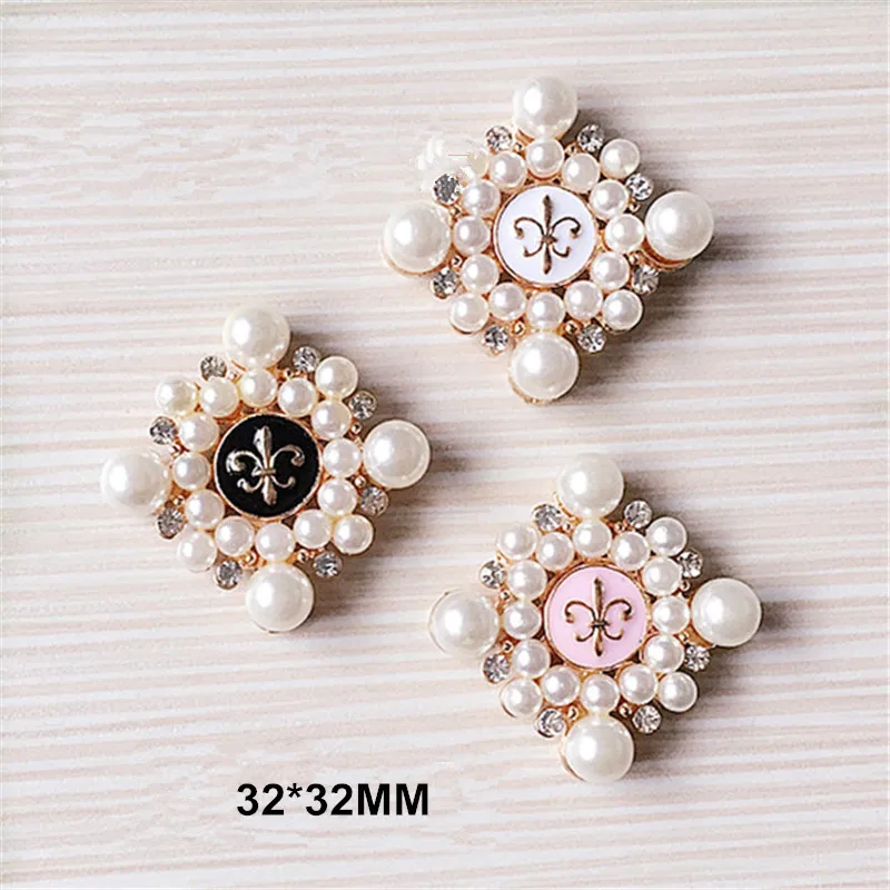 Набор из 5 штук Модные Бриллианты имитация камня корона пуговица сделай сам