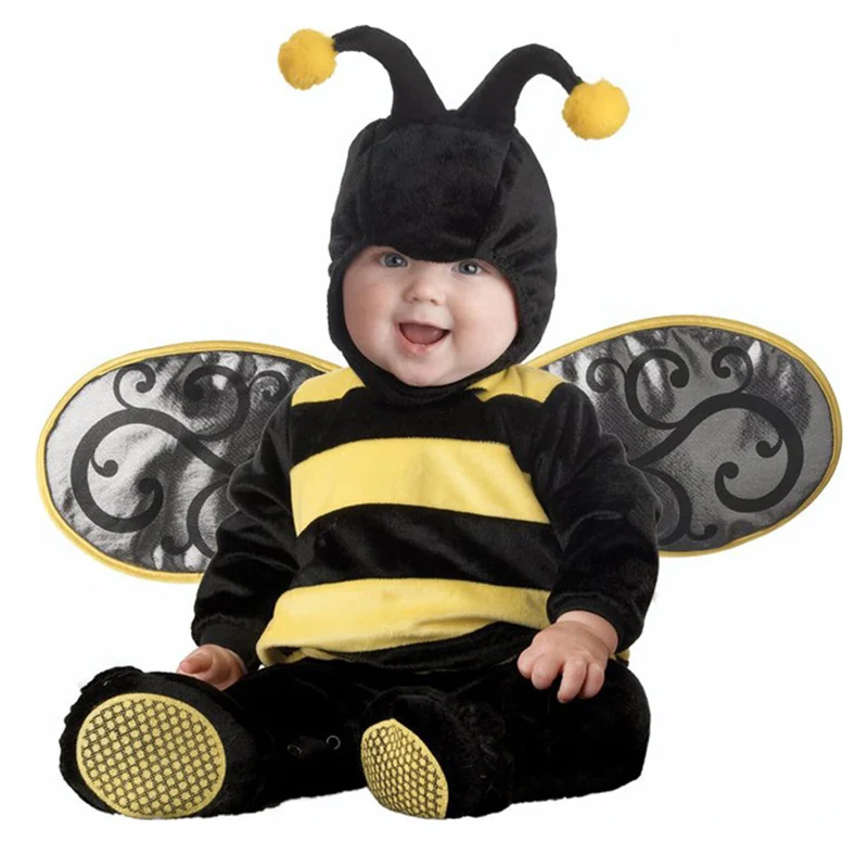 Baby Boy Girls Animal Cosplay Rompers Toddler Carnival Halloween Outfits Newborn Costume For Jumpsuits Infant Clothes | Детская одежда