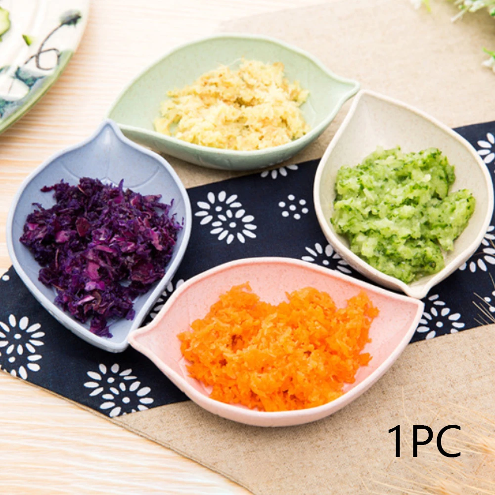 Многоцелевой приправа закуски бытовой хранения посуда соусы блюдо в форме листа