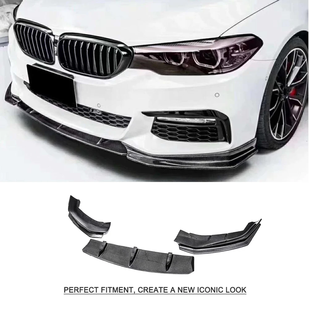 Передний бампер для BMW 5 серии G30 G38 M Sport 2017 - 2019 из углеродного волокна | Автомобили