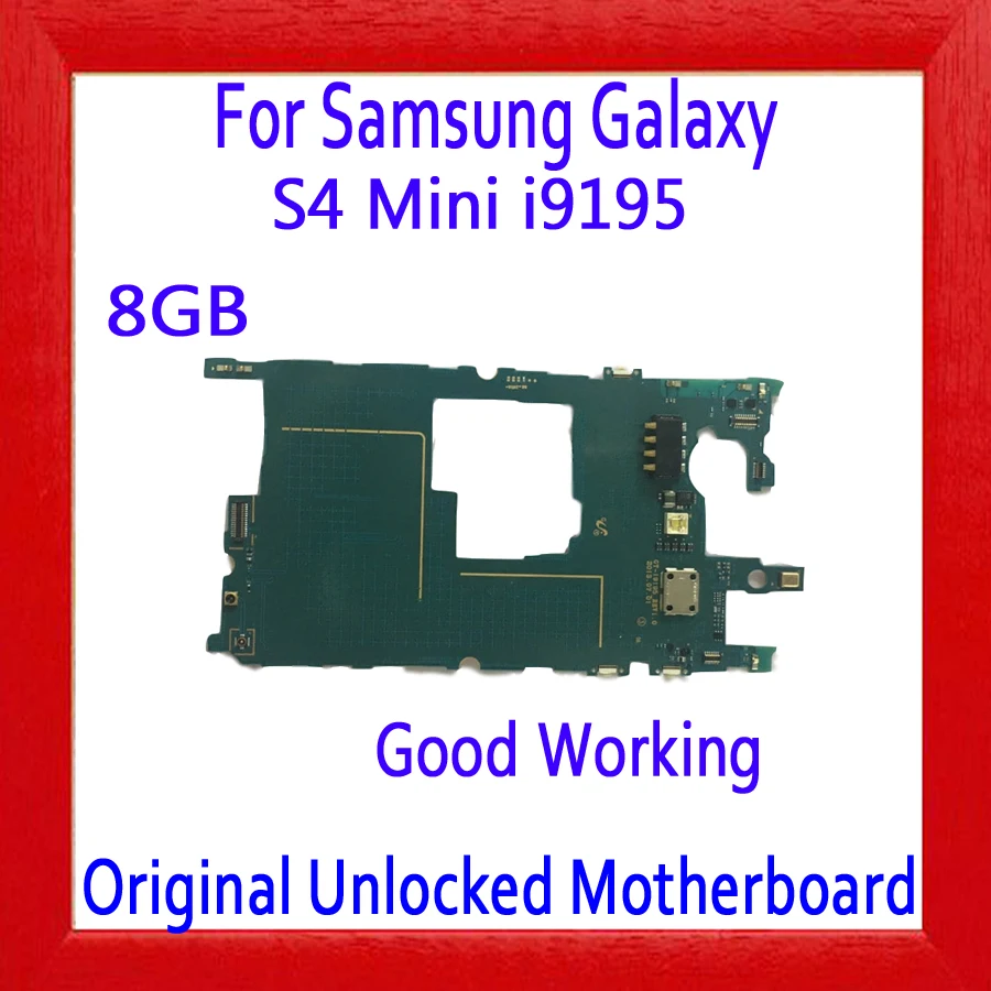 С системой Android для материнской платы Samsung Galaxy S4 Mini i9195 оригинальная