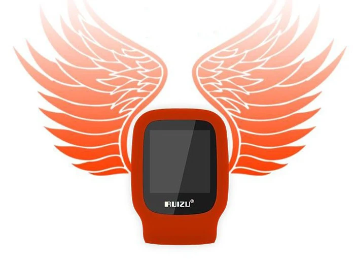 2017 поступление оригинальный ruizu X09 MP3 музыкальный плеер с 4 ГБ хранения и 1.5 дюймов