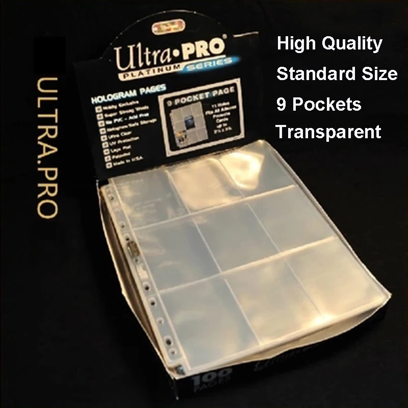 20 страниц/партия коллекционные карточки для карт|ultra pro card|ultra procard album book |