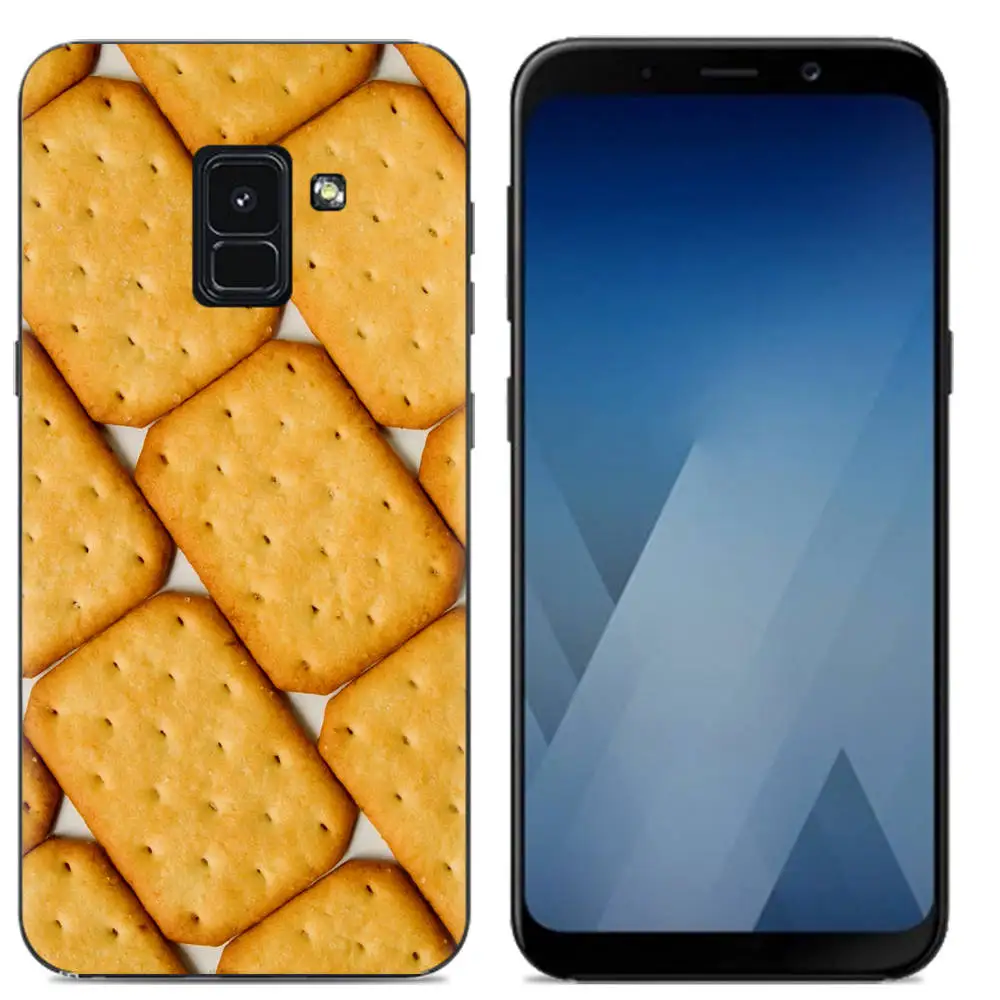 Мягкий чехол для телефона Samsung Galaxy A5 (2018)/ A8 (2018) 5 дюймов Высокое качество